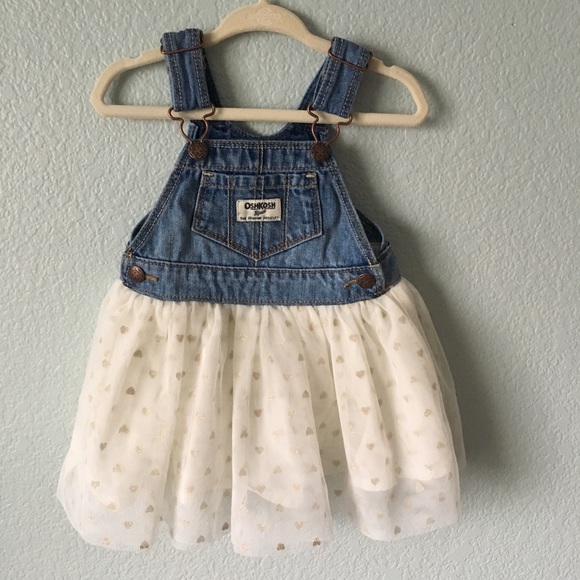 oshkosh overall tutu dress